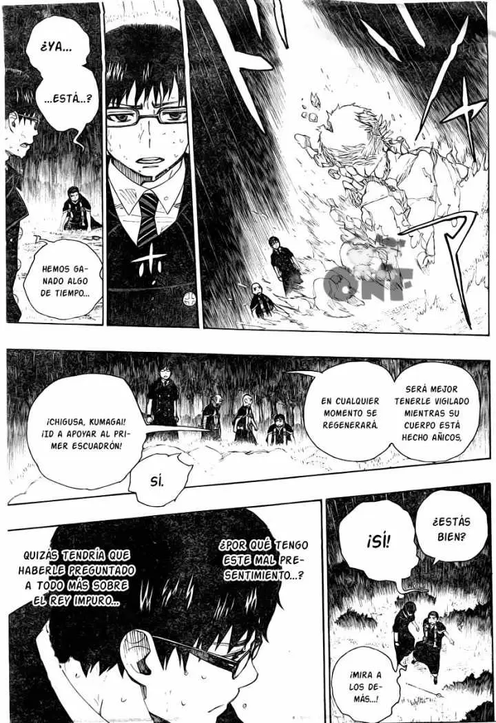 Ao no Exorcist capítulo 31, página 25
