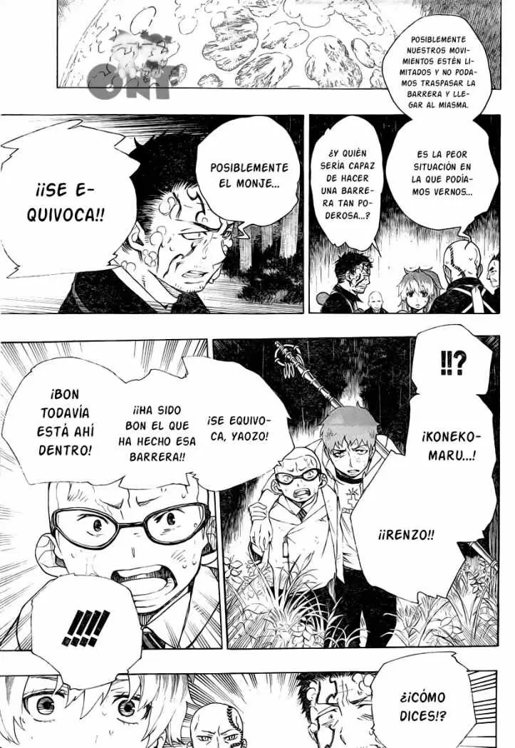 Ao no Exorcist capítulo 31, página 27