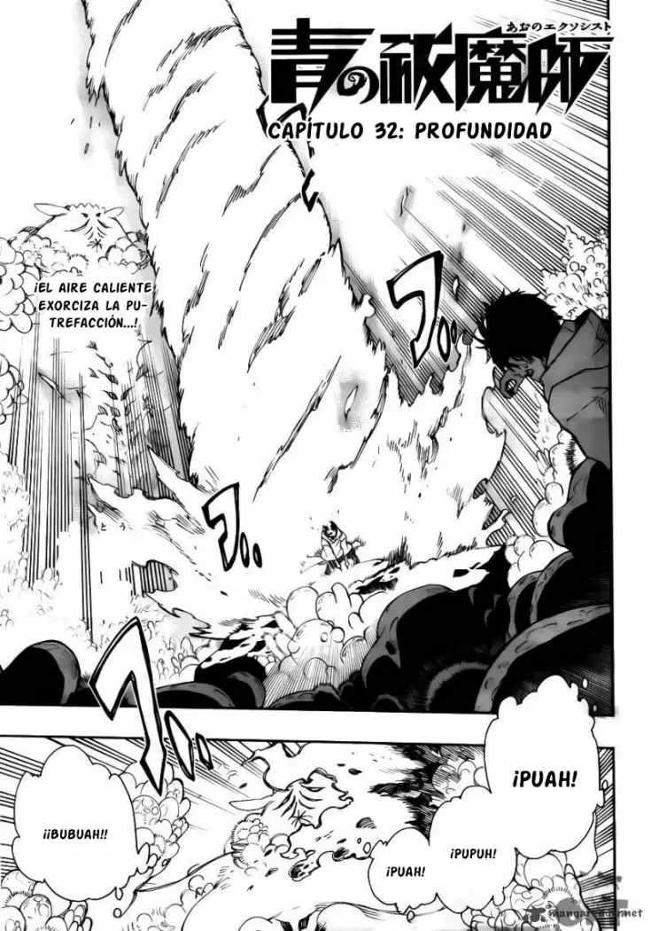Ao no Exorcist capítulo 32, página 1