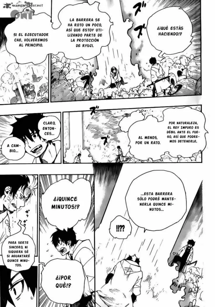 Ao no Exorcist capítulo 32, página 4