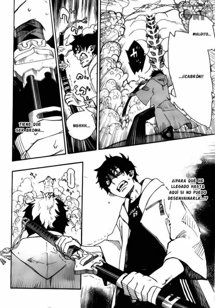 Ao no Exorcist capítulo 32, página 7