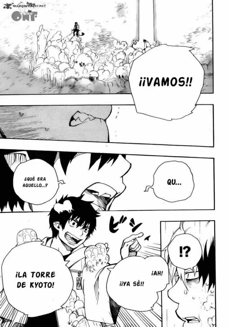 Ao no Exorcist capítulo 32, página 10