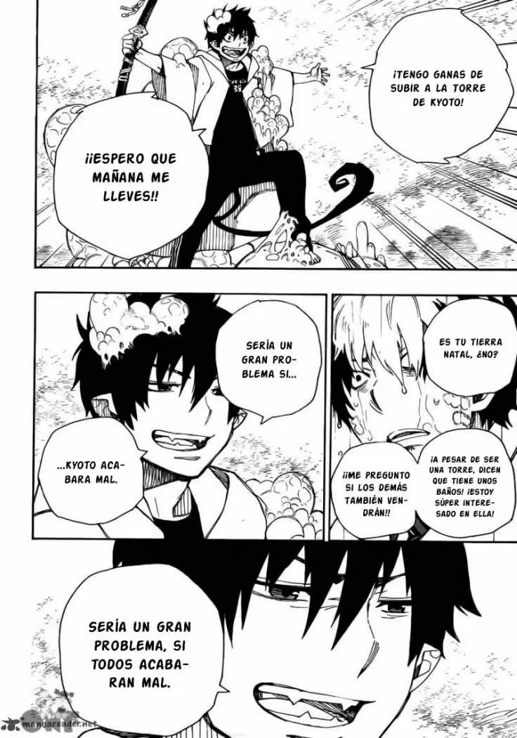 Ao no Exorcist capítulo 32, página 11
