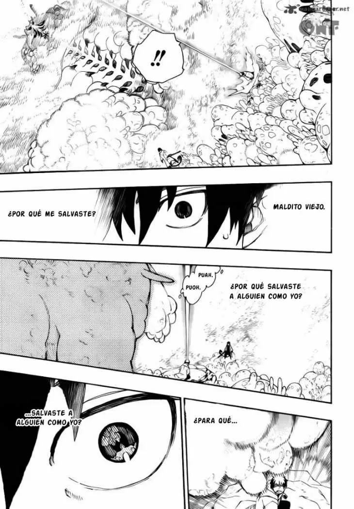 Ao no Exorcist capítulo 32, página 16