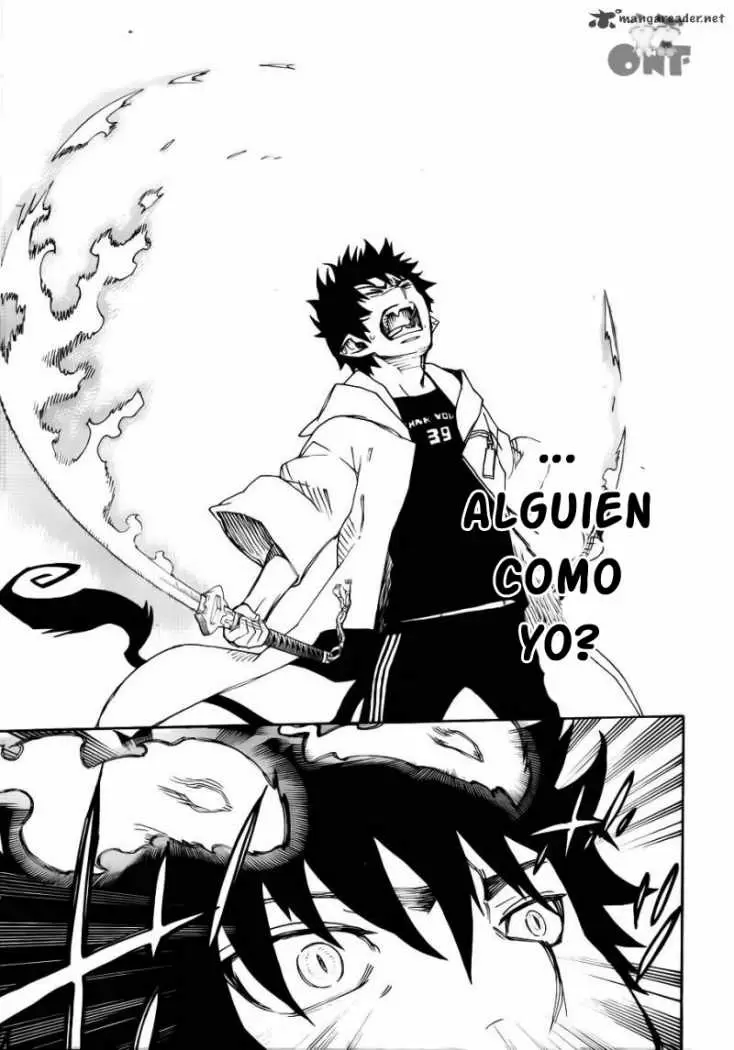 Ao no Exorcist capítulo 32, página 18