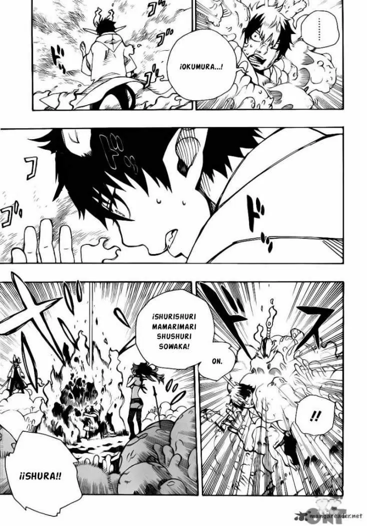 Ao no Exorcist capítulo 32, página 22