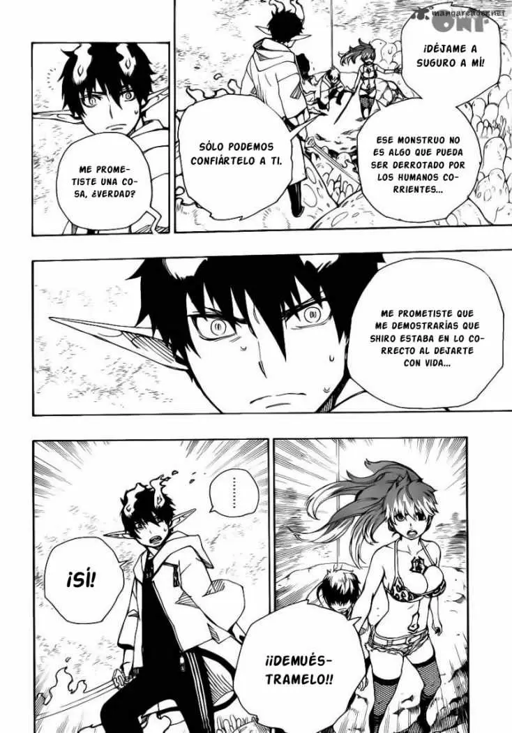 Ao no Exorcist capítulo 32, página 23