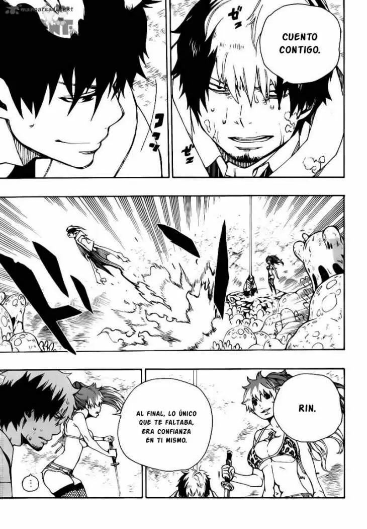 Ao no Exorcist capítulo 32, página 24