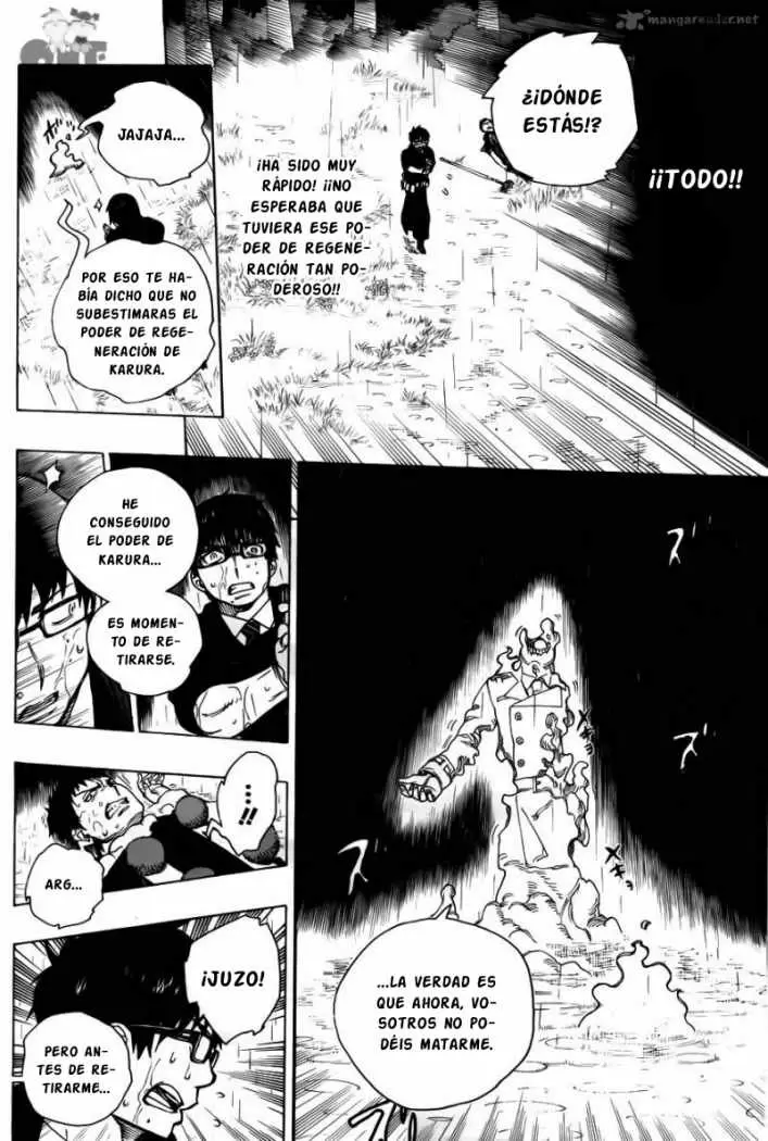 Ao no Exorcist capítulo 32, página 33