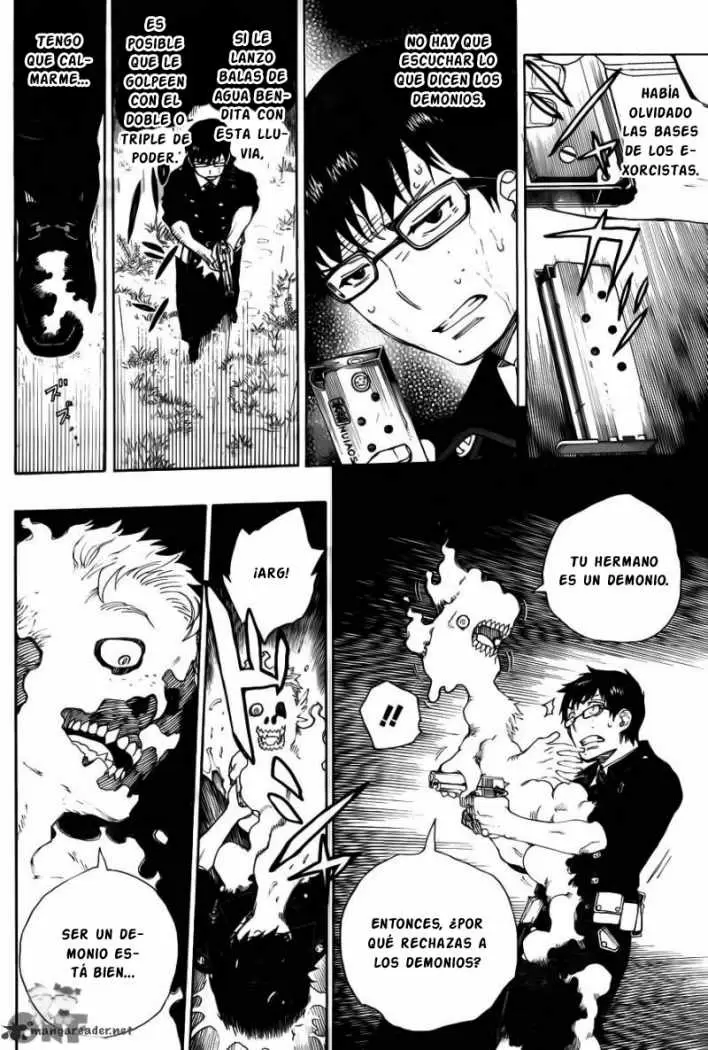 Ao no Exorcist capítulo 32, página 35