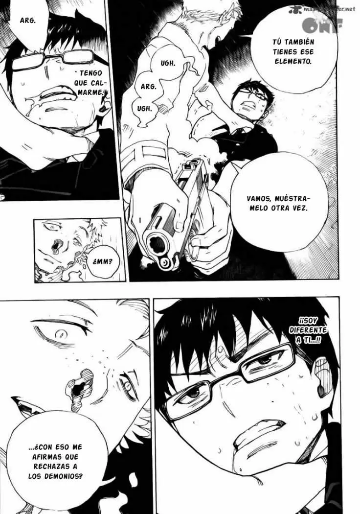 Ao no Exorcist capítulo 32, página 36