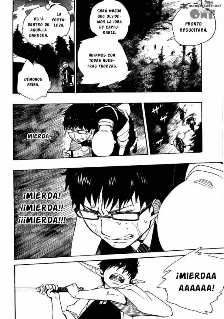 Ao no Exorcist capítulo 32, página 41