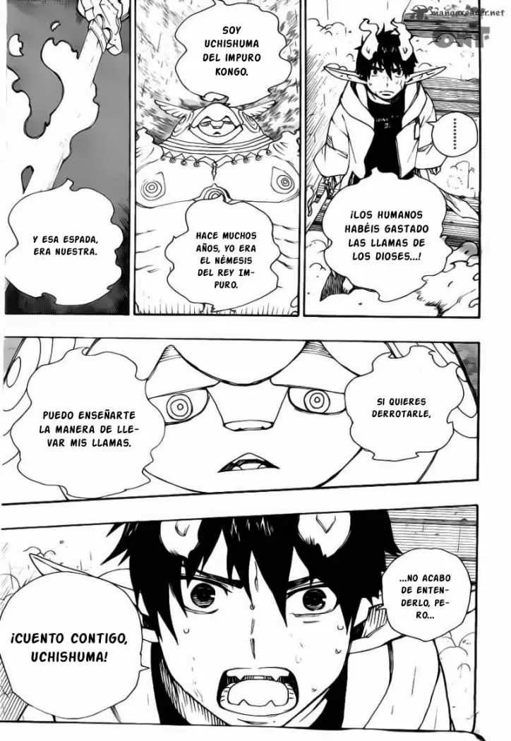 Ao no Exorcist capítulo 32, página 44
