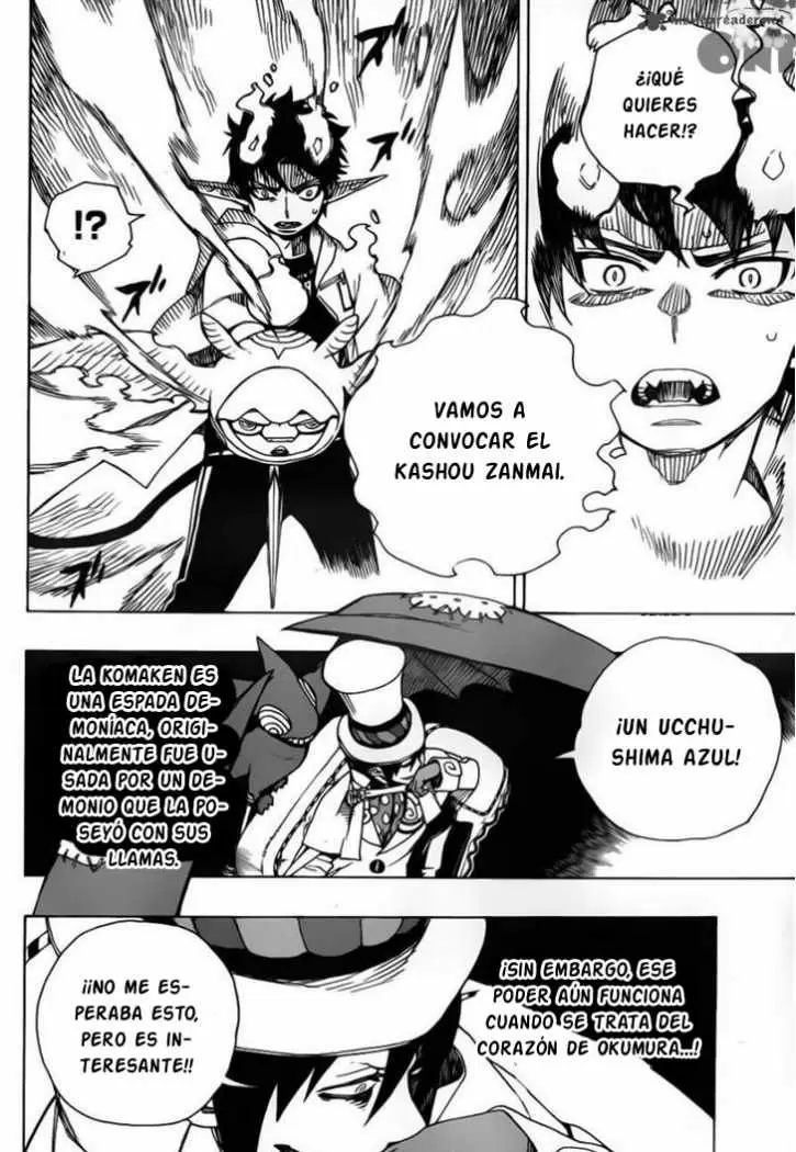 Ao no Exorcist capítulo 33, página 3