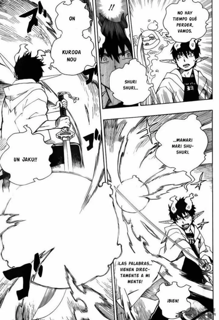 Ao no Exorcist capítulo 33, página 6
