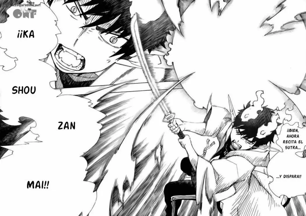 Ao no Exorcist capítulo 33, página 7