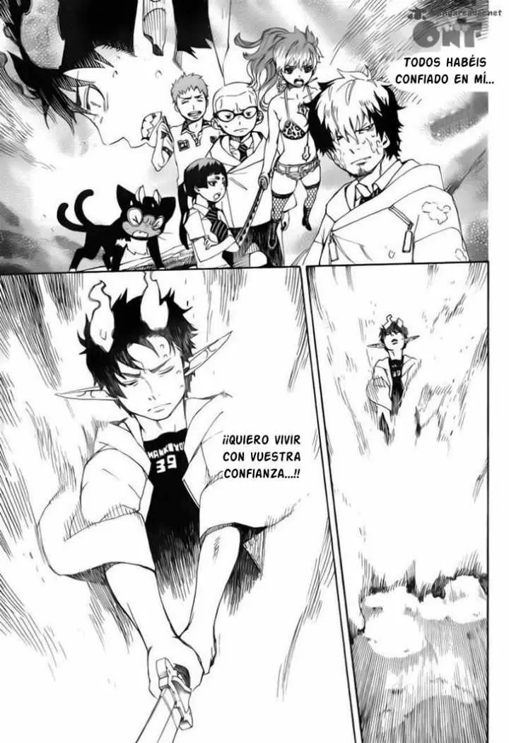 Ao no Exorcist capítulo 33, página 14