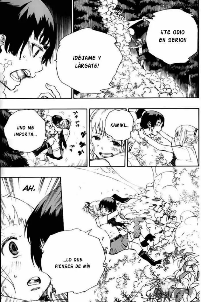 Ao no Exorcist capítulo 33, página 18