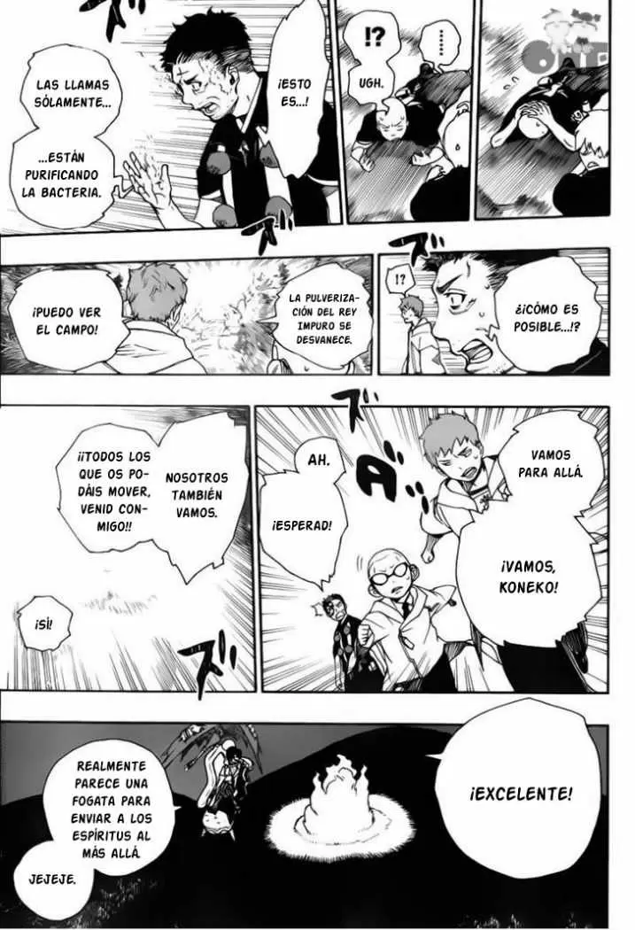 Ao no Exorcist capítulo 33, página 22