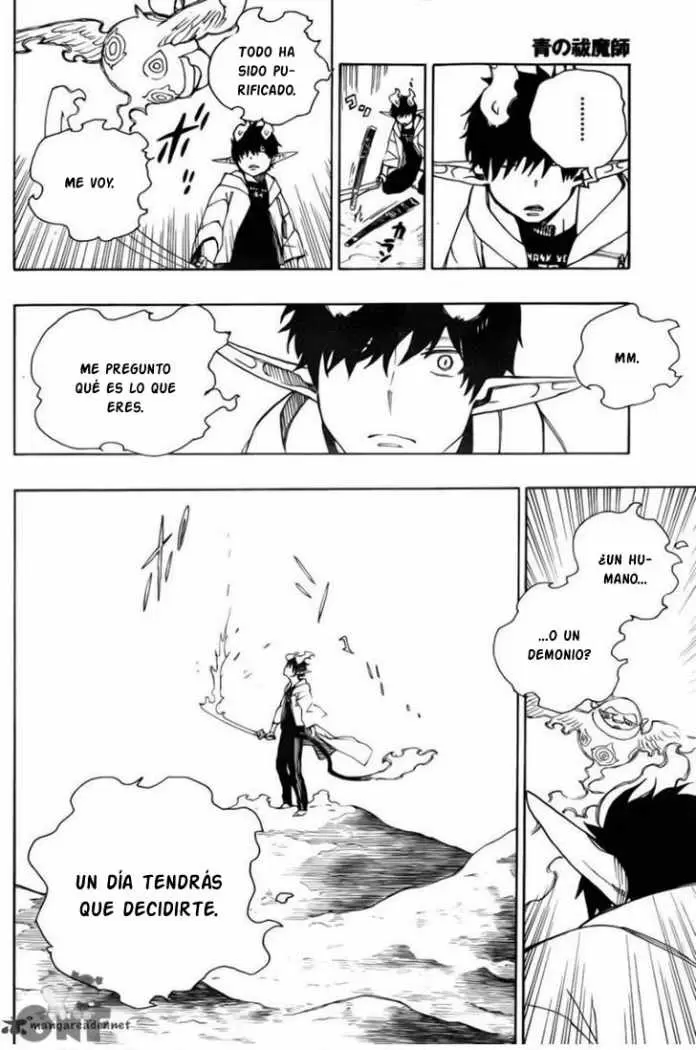 Ao no Exorcist capítulo 33, página 25