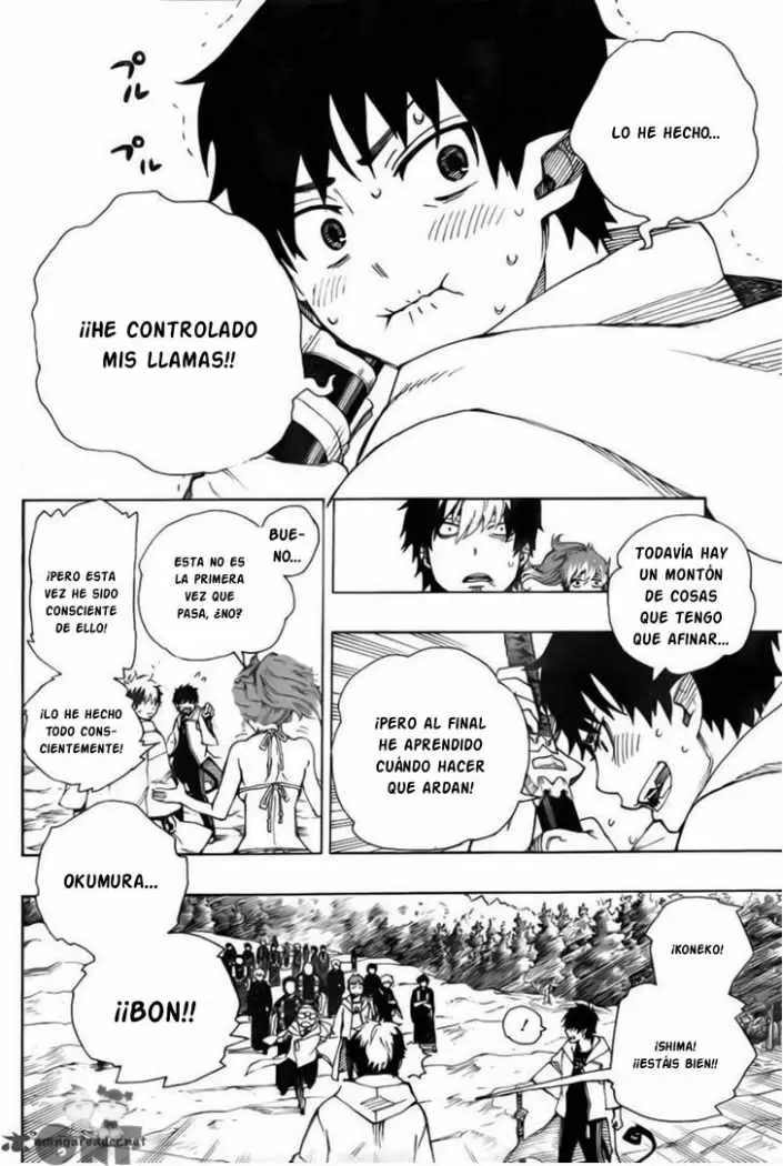 Ao no Exorcist capítulo 33, página 27