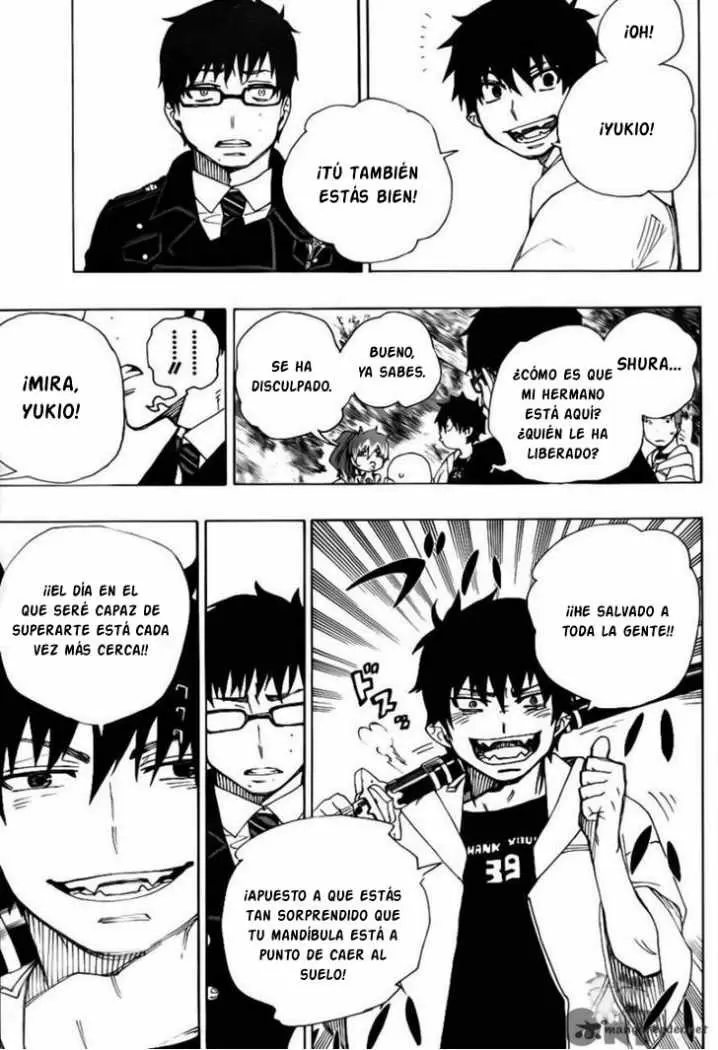 Ao no Exorcist capítulo 33, página 30