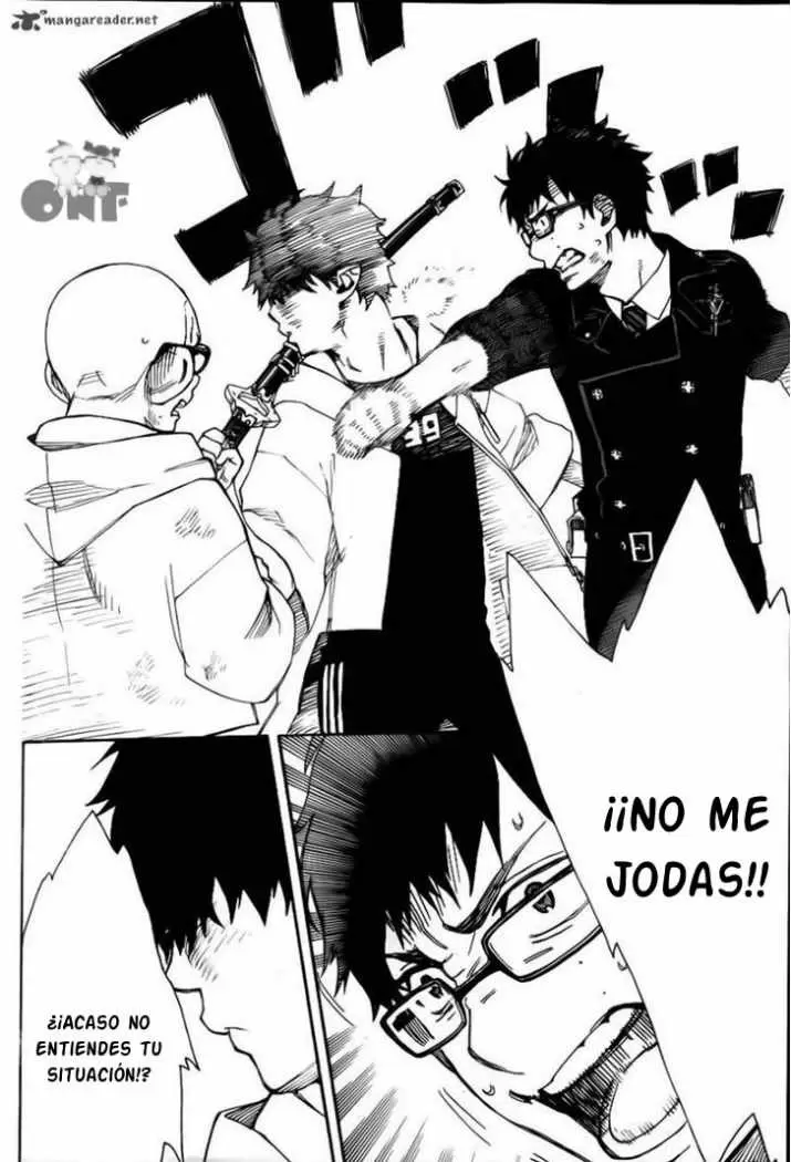 Ao no Exorcist capítulo 33, página 31