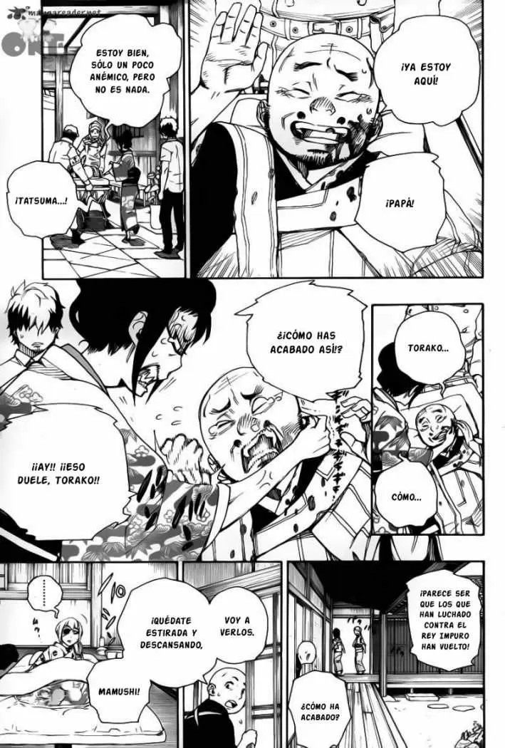 Ao no Exorcist capítulo 34, página 4