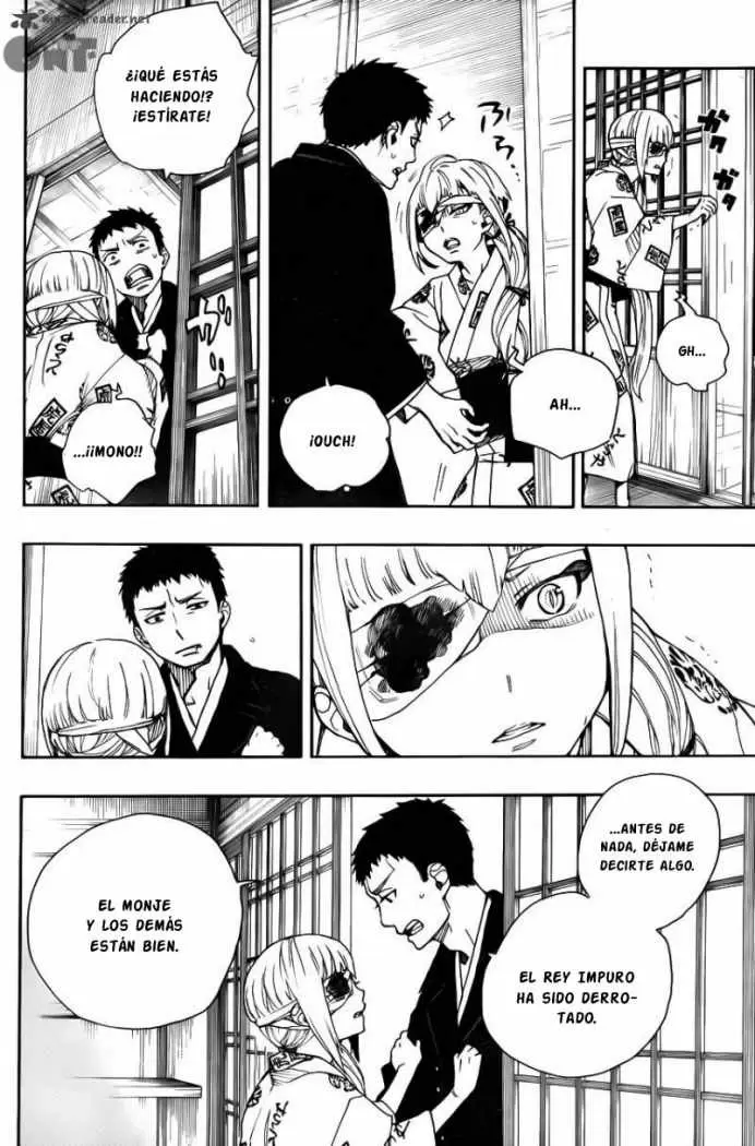 Ao no Exorcist capítulo 34, página 5