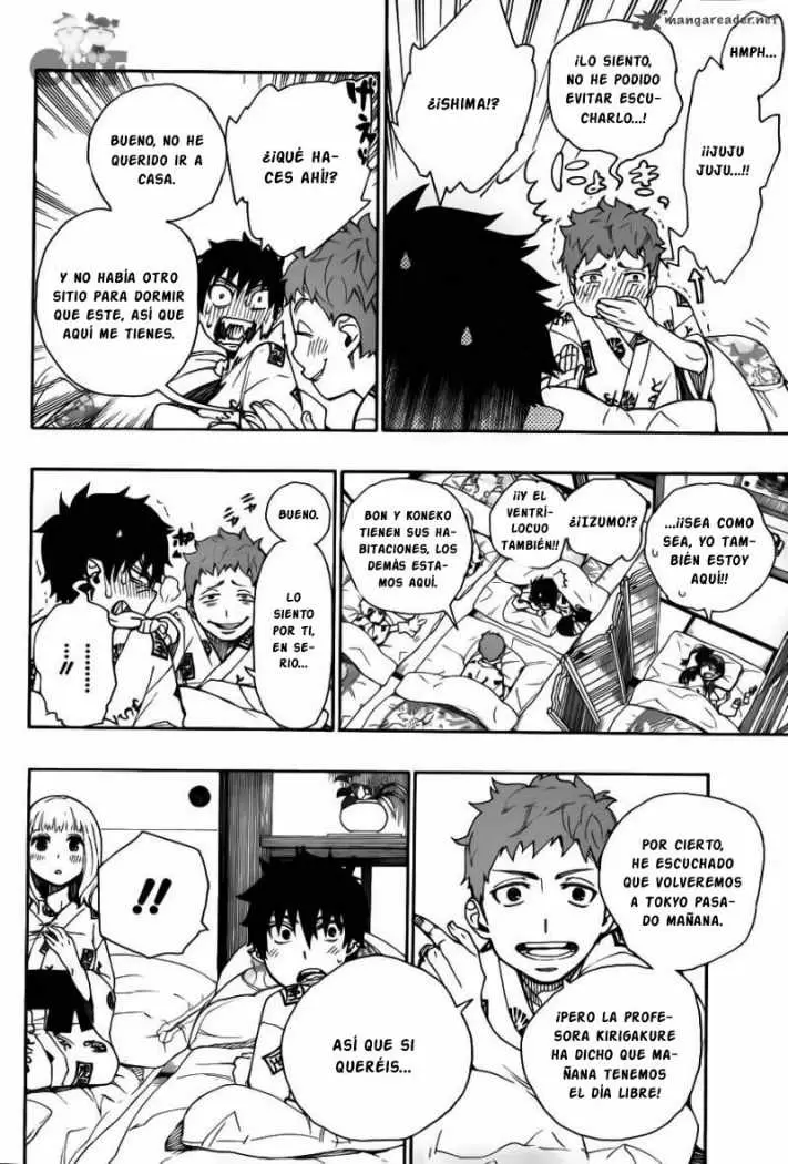 Ao no Exorcist capítulo 34, página 13