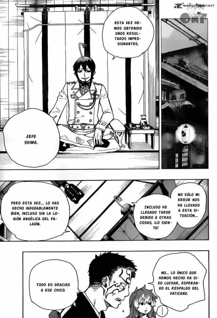 Ao no Exorcist capítulo 34, página 14