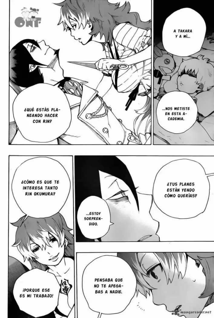 Ao no Exorcist capítulo 34, página 17
