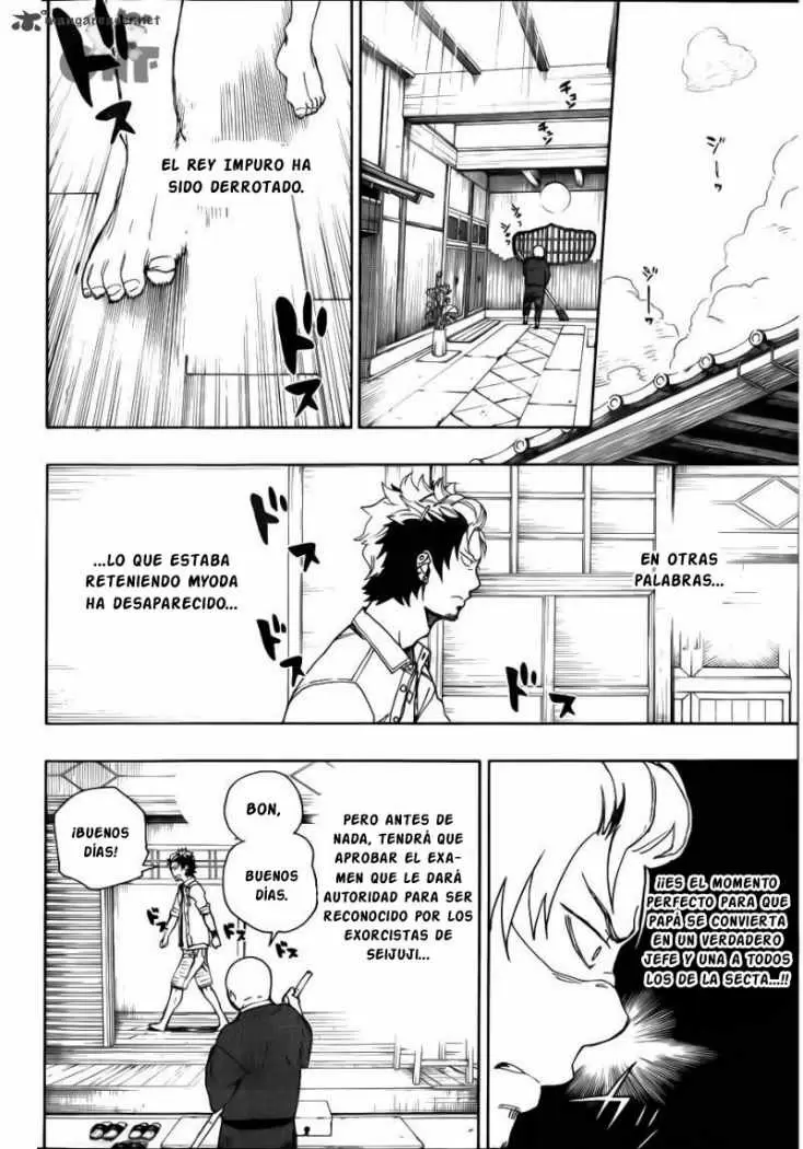 Ao no Exorcist capítulo 34, página 23