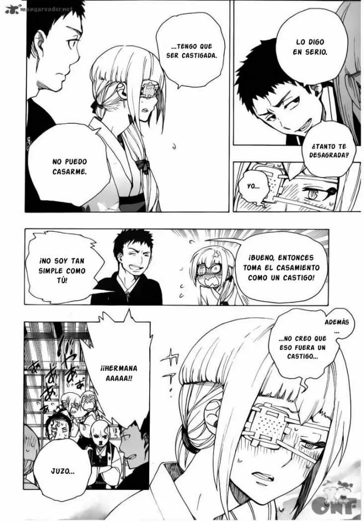 Ao no Exorcist capítulo 34, página 27