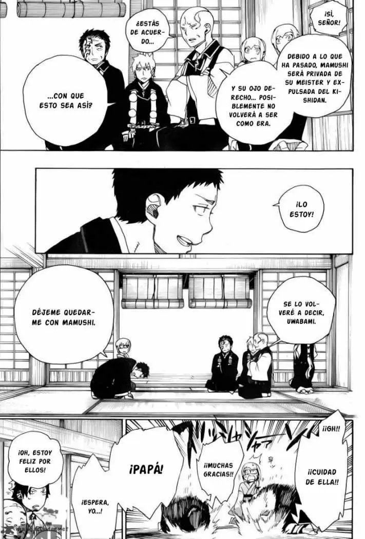 Ao no Exorcist capítulo 34, página 28