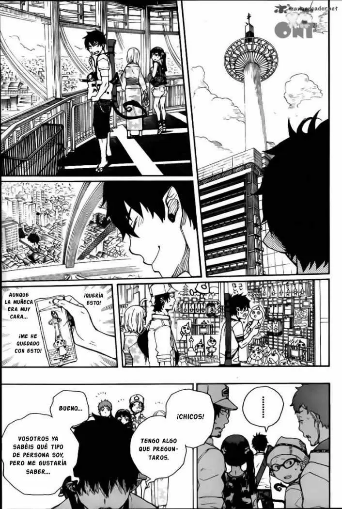Ao no Exorcist capítulo 34, página 34