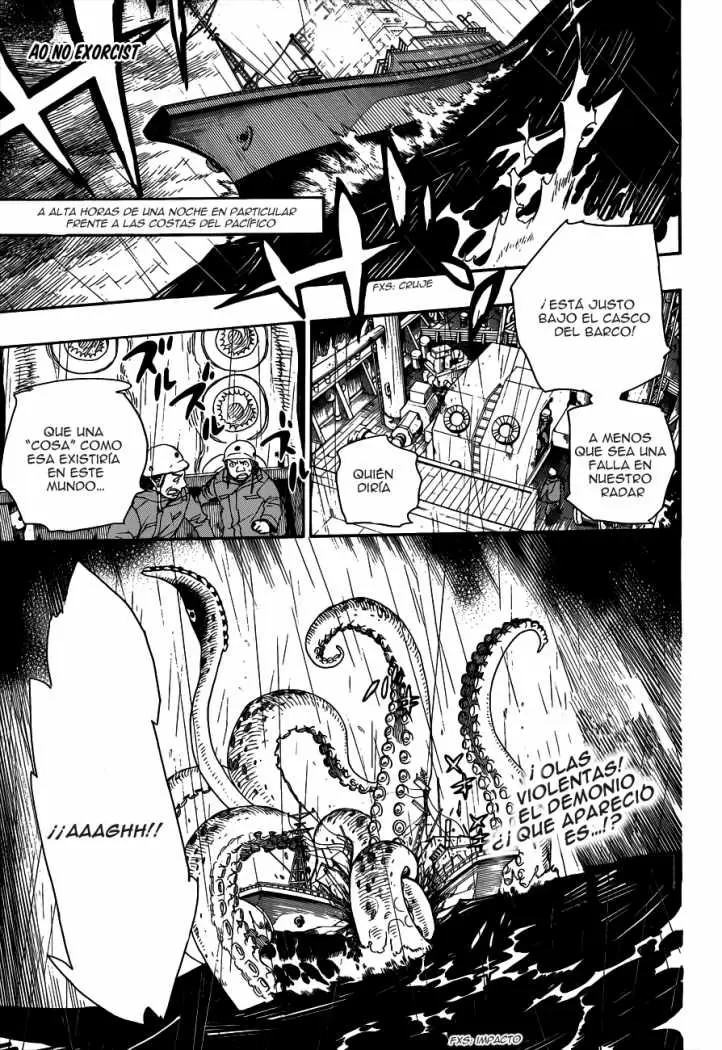 Ao no Exorcist capítulo 35, página 2