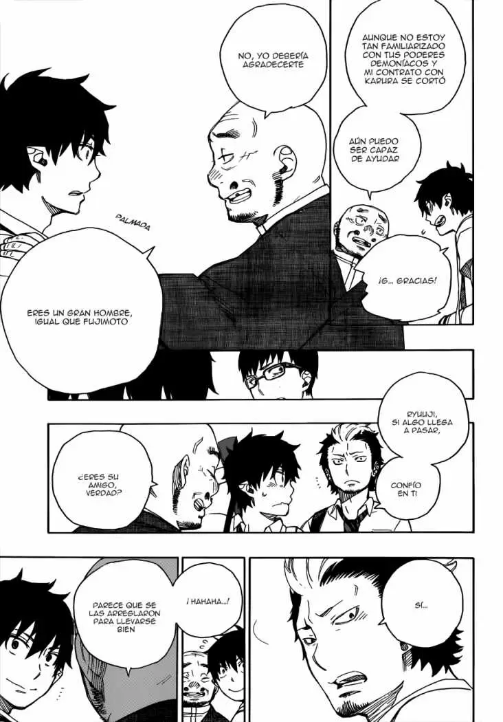 Ao no Exorcist capítulo 35, página 6