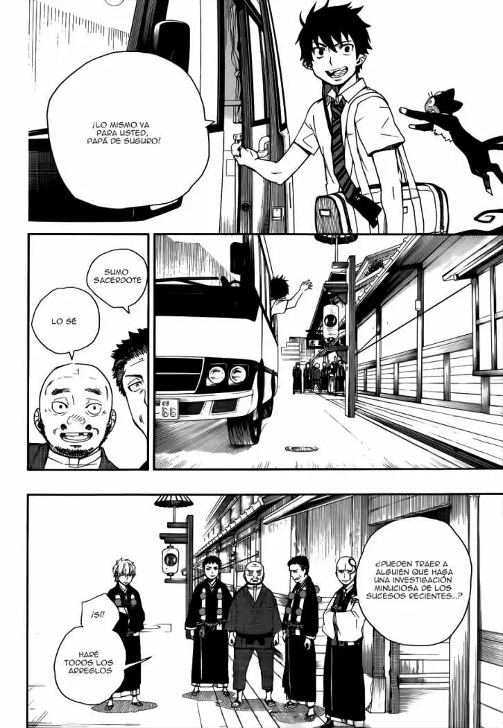 Ao no Exorcist capítulo 35, página 7