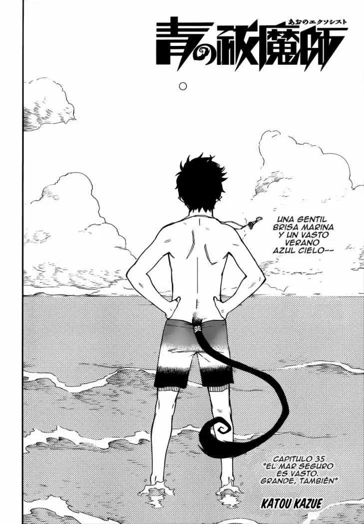 Ao no Exorcist capítulo 35, página 9