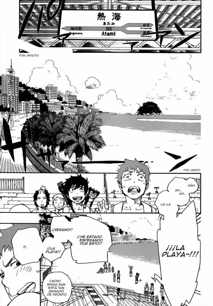 Ao no Exorcist capítulo 35, página 10