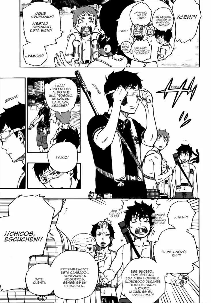 Ao no Exorcist capítulo 35, página 12