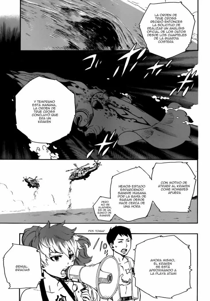 Ao no Exorcist capítulo 35, página 14