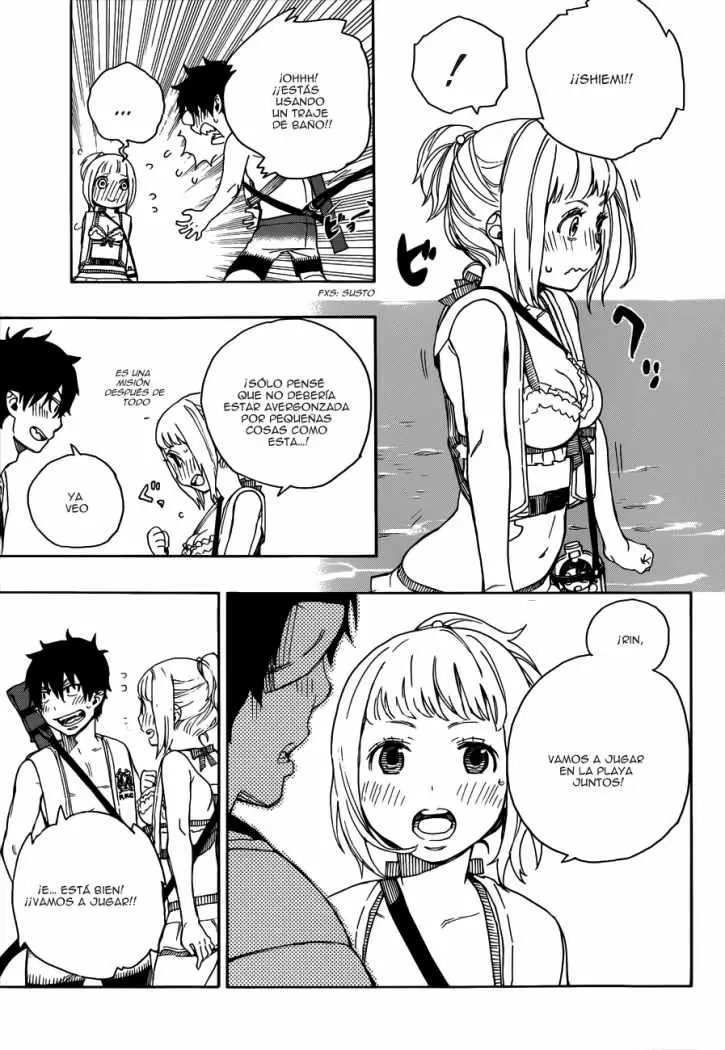 Ao no Exorcist capítulo 35, página 16