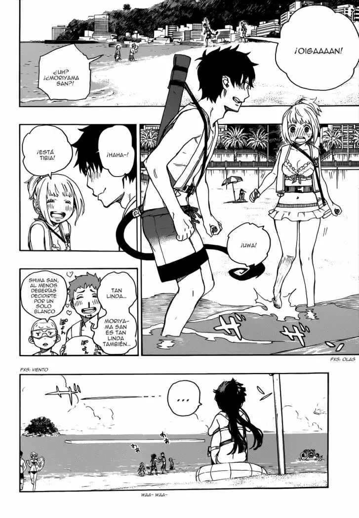 Ao no Exorcist capítulo 35, página 17