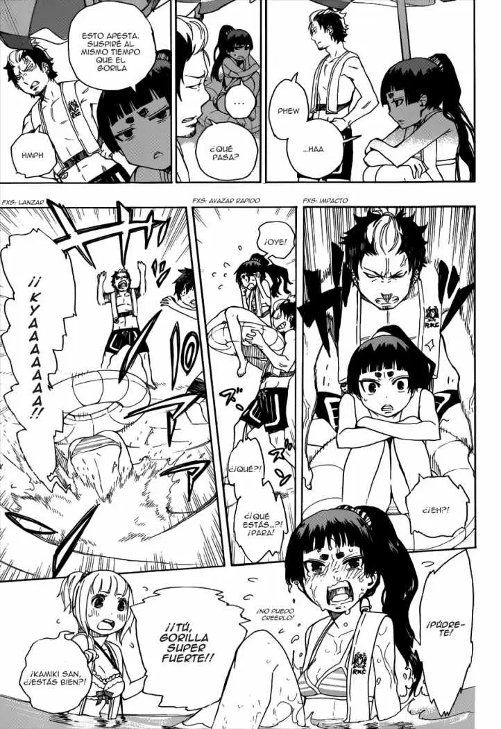 Ao no Exorcist capítulo 35, página 18