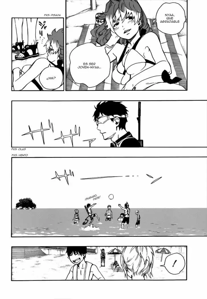 Ao no Exorcist capítulo 35, página 19