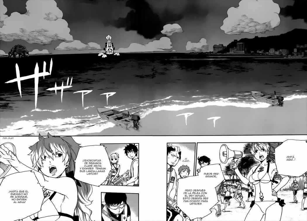 Ao no Exorcist capítulo 35, página 23