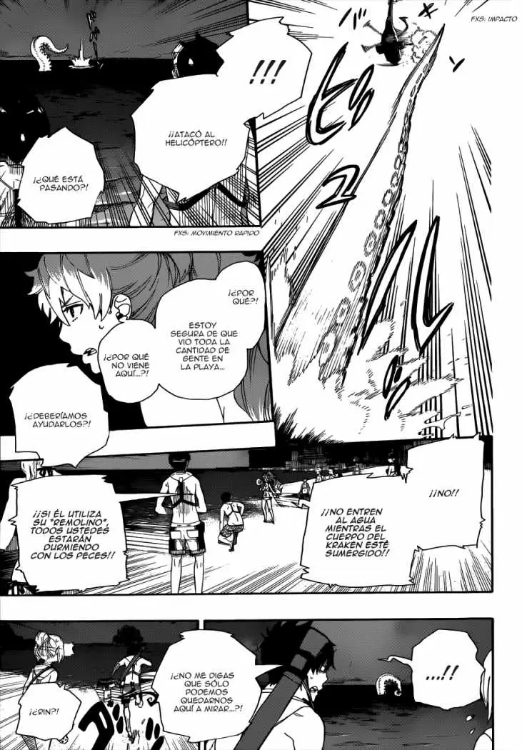 Ao no Exorcist capítulo 35, página 25