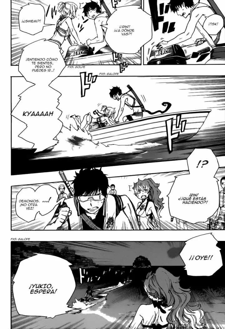 Ao no Exorcist capítulo 35, página 26